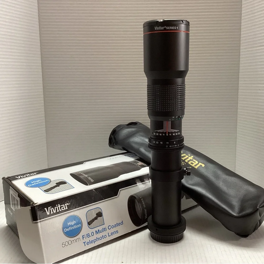 Vivitar Series 1 High Definition 500 mm F/8.0 Multi Coated Lens, Telephoto Lens